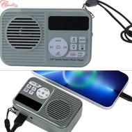 Portable FM Radio Stereo Speaker Card Slot Long Battery Life Output Power 1.6W