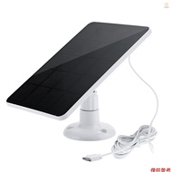 Solar Panel for Security Camera IP6 Waterproof 360 Degrees Adjustable Continuous Power with 10W 5V C