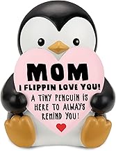 Positive Mini Cute Penguin Mom Gifts for Birthday Mama Mother in Law Bonus Step, Christmas Birthday 