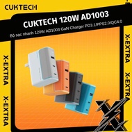 Cuktech 120W AD1003 GaN Charger PD3.1/PPS2.0/QC4.0/Mi Turbo 120W - 18 months