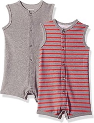 Ultimate Baby Flexy 2 Pack Sleeveless Rompers