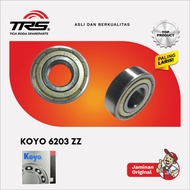 [TRS] LAKER BEARING KOYO 6203 ZZ ORIGINAL KOYO