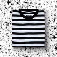 Waliwa T-Shirt - Kaos Stripe Pria - Kaos Salur - Kaos Distro Keren -A Sunset trip