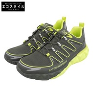 全新 Emporio Armani EA7 男款運動鞋，黑色和黃色，尺寸 27.5cm，X8X055，美國尺寸 9.5。