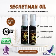 Jual Secretman Oil  Pembesar alat vital pria Original Ampuh