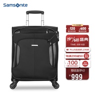 Samsonite/Samsonite Trolley Case Universal Wheel Luggage Unisex Suitcase Boarding Bag Large CapacityBP0*09007Black20Inch