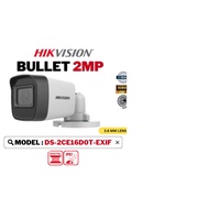 Hikvision DS-2CE16D0T-EXIF 2MP 2.8mm / 3.6mm Lens Fixed mini bullet camera