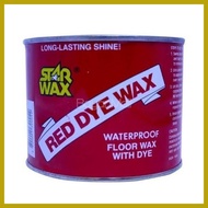 ◊ ⚾︎ ◄ Star Wax Colorless Red Red Dye Floor Wax 450g Can Starwax