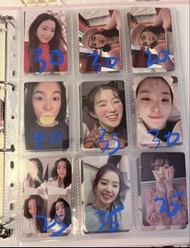 Red Velvet Irene 小卡