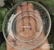 Lepek Tatakan Gelas Kaca Glass Cup Saucer ICHIMEGA