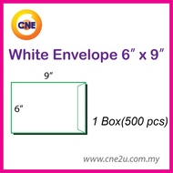 White / Brown Manila Envelope (Non-Window) 6'' x 9" A5