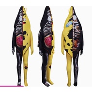 Fort Night Mid-Anatomical Banana Doll Costume/' Skeleton Banana Game cos Costume/Halloween Party Cos