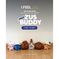 ZUS BUDDY SAD Blue Buddy Week 4 new (open box)