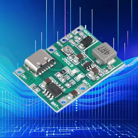 TP4056 Charging Step Up Boost Module Type-C Lithium Li-ion 18650 Battery Charger Board 5V 2A DC4.3-2