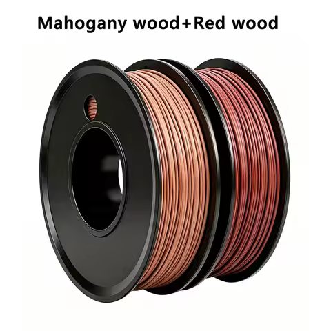 3D Printer Filament Mahogany Wood Red Wood 1.75mm 3D Printing Filament 250g X2 Independent Vacuum Pa