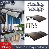 Door Window canopy ABS awning sunshade waterproof With frame Outdoor Sun Shade Roofing window shade