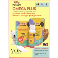 PALMEO VITAMIN FUR CAT DOG SKIN OMEGA PLUS SALMON OIL FISH OIL DOG CAT SALMON OIL FISH COLAGEN SUPPL