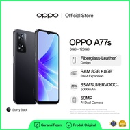 OPPO A77s 8/128GB [33W SuperVOOC Qualcomm® Snapdragon™ 680 Fiberglass-Leather Design]