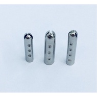 Tip ShoeTALI - Aglets - Stainless Steel - Price per 4 pcs