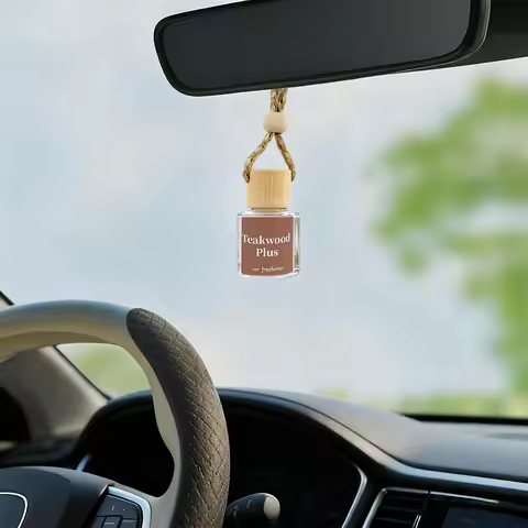 8ml Car Hanging Perfume Bottle Aromatherapy Refillable Air Freshener Diffuser Oil Fragrance Auto Sa 