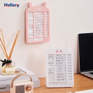 [Hellery] Kids Chore Chart to Do List Daily Planner Habit Behavior Chart Desk Portable