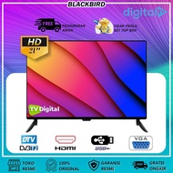 Blackbird -  SMART TV ANDROID IOS DIGITAL TV  21 INCH HDMI VGA AV DAN USB GARANSI RESMI