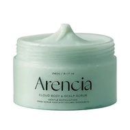 Arencia Fresh Cloud Body & Scalp Scrub French Mint & Lily 260g