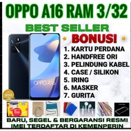 OPPO A16 RAM 3/32 , OPPO A16 RAM 3 / 32 , BARU ,GARANSI RESMI , SEGEL