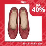 SHU SOFY SOFA 0.5" WOVEN CRAFT - RED รองเท้าคัทชู