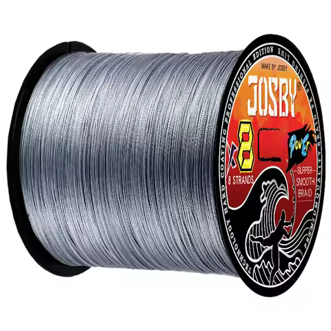 JOSBY 8 Strand Japan Super Strong PE Braided Fishing Line Multifilament Fishing Line 500m Braid Thre