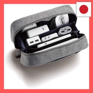 ELECOM Gadget Pouch, Large Capacity, Freestanding, Travel, Business Trip, Telework, Organizing Pouch