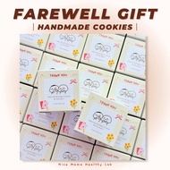 Resign Farewell Gift [Handmade Cookies] | Thank You Gift for Colleague cookies chocolate butter