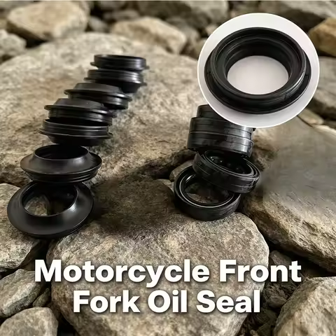 2/4/8pc 43*55*11 43x55 Front Fork Oil Seal Dust Cover For Yamaha FZ6 N NS FZ6N FZ6 S2 FZS1000 FAZER 