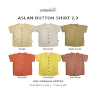 Ardenleon Boys Aslan Button Shirt Kids Top