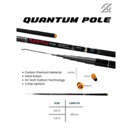 AXZ QUANTUM 450 TEGEK ROD FLEXIBLE CARBON TEGEK ROD/