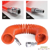 INARANJA Air Compressor Hose Tube, Flexible With Connector PU Air Compressor Hose, PU PU Recoil Air 