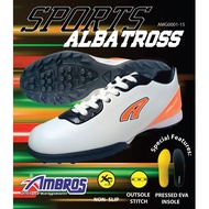 [Turf Shoe] Ambros Albatross Golf Shoes for Men - White