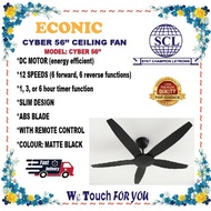 ECONIC CYBER 56” CEILING FAN (CYBER 56”)
