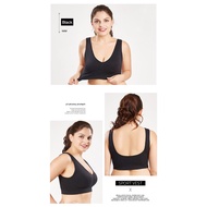 Plus Size Bra for Women M-XXL XXXL 4XL 5XL 6XL Big Size Sports Bra Breathable Wire Free Sleep Daily 