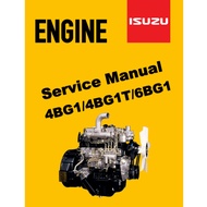 ISUZU ENGINE 4BG1/4BG1T/6BG1 SERVICE WORKSHOP MANUAL
