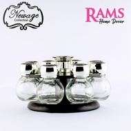 Newage 9 Pcs Spices Rack Organiser / Spices Container Set / Spices and Herbs