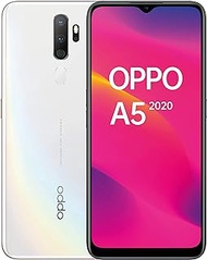 OPPO A5 2020 Dual-SIM 64GB ROM + 3GB RAM (GSM Only | No CDMA) Factory Unlocked 4G/LTE Smartphone (Dazzling White) - International Version