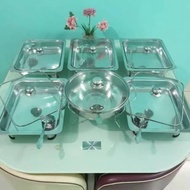 Full glass buffet set package 6-piece buffet/ set full glass buffet/ 18-piece buffet/ set Buffet sid