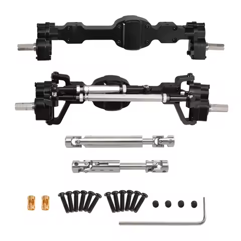 for JJRC 1/10 C8815 Willys MB Retro Jeep Upgrade Accessories Aluminum Alloy CNC Anodized Full Metal 