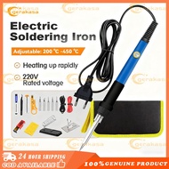 60W Soldering Iron 2 Pin Plug Constant Temperature External Heating Welding Rework Station Tools Pem