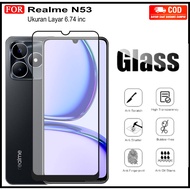 LAYAR Tempered Glass Realme N53 C53 Anti-Scratch Screen Protector