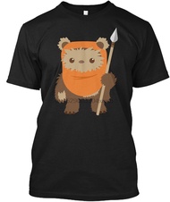 Men T Shirt Cartoon Ewok tshirt XS-4XL-5XL-6XL