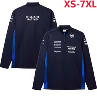 2026 New F1 Unisex Long Sleeve Coat +  F1 Williams Racing Team Jacket