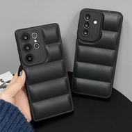 Soft Case Liquid Silicone Pillow Jacket Air Leather Bubble Compatible For Oppo A36 A76 A96 A17 A17k 