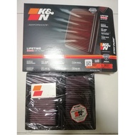 Volkswagen T-Cross 1.0, Polo 1.0 K&N 33-3037 Drop-In Filter